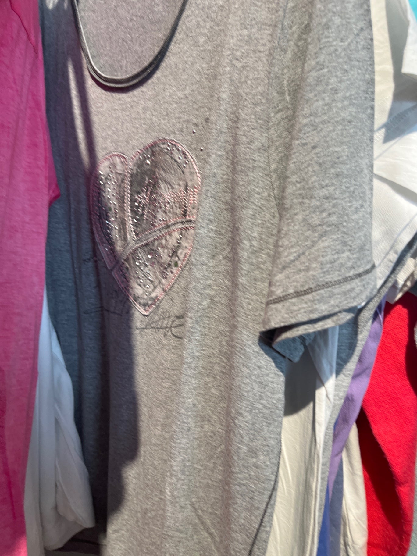 Bonita T-Shirt Grau Gr.: XL