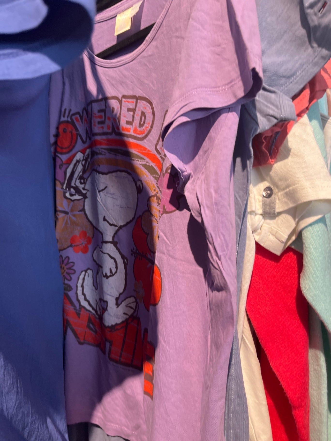 Snoopy T-Shirt Lila Gr.: 46