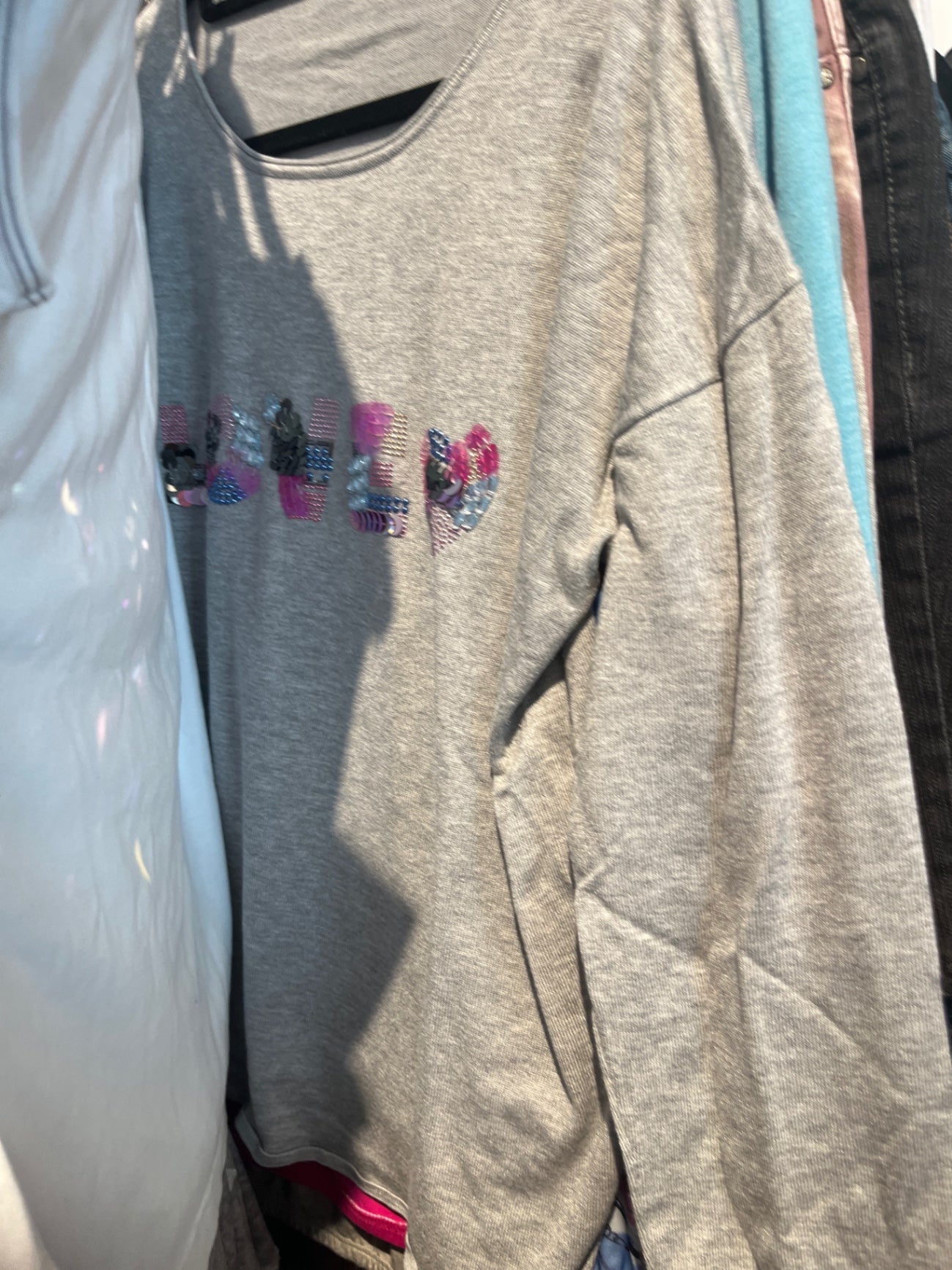 RABE Pullover dünn Grau Love Gr.: 46
