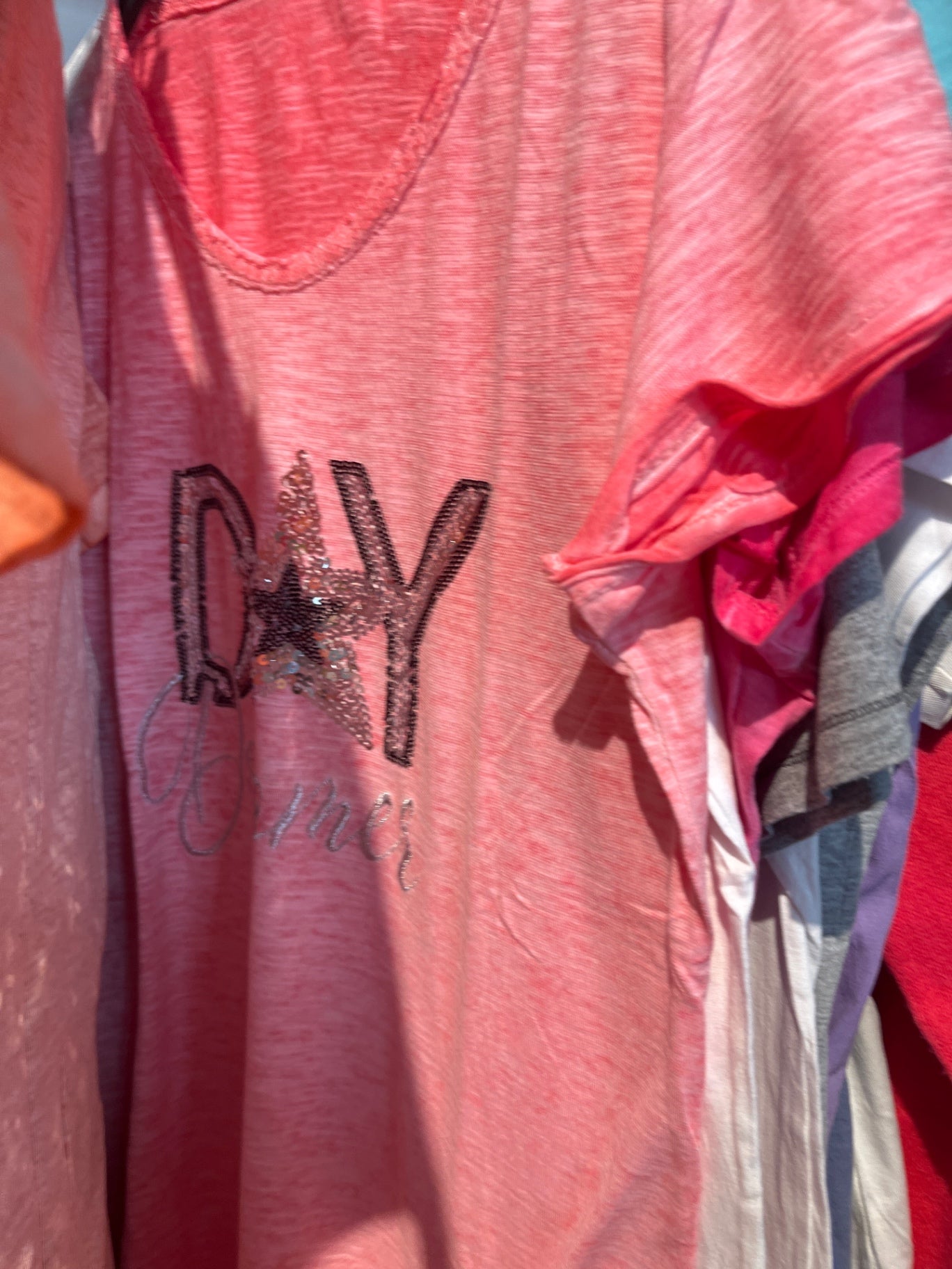 DIFF T-Shirt Pink Gr.: L
