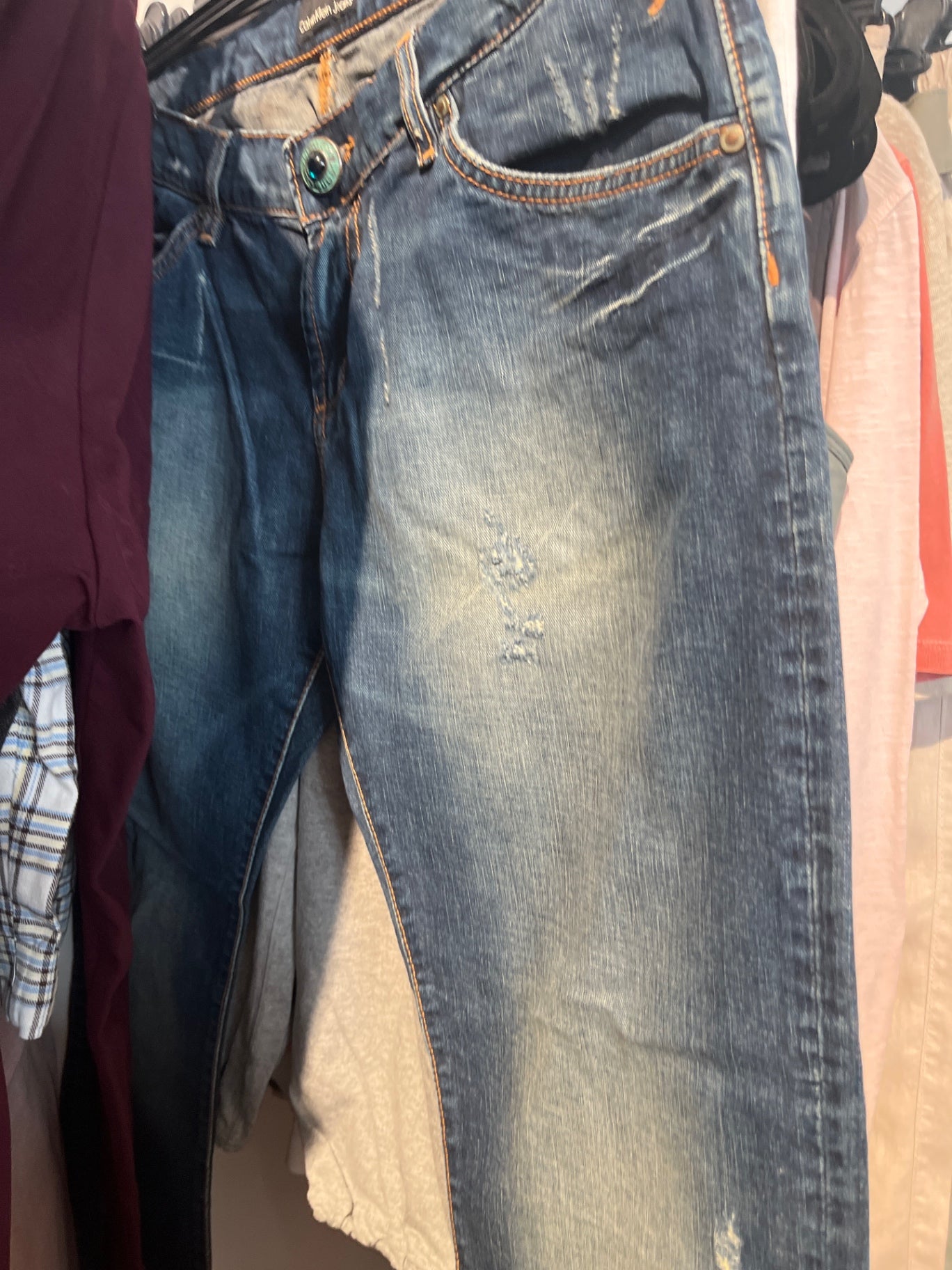 Calvin Klein Jeans Blau Gr.: 34