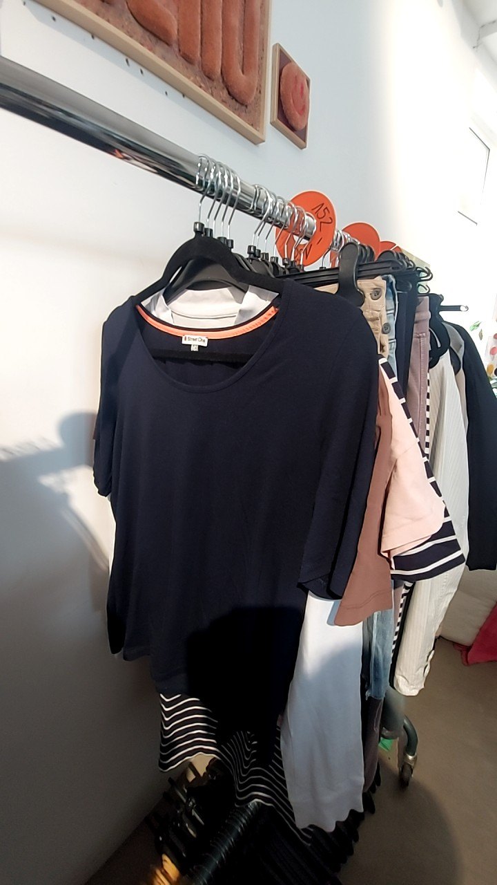 Street One T-Shirt Dunkelblau Gr.: M