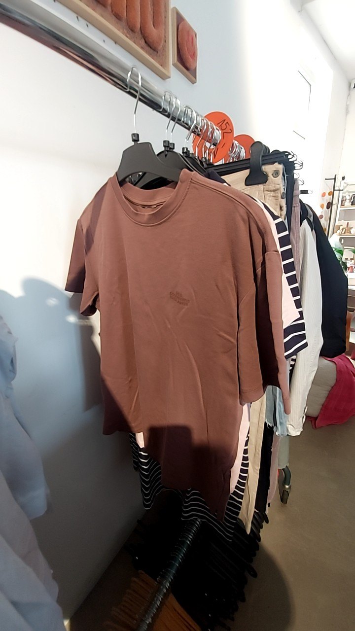 T-Shirt Braun Gr.: L