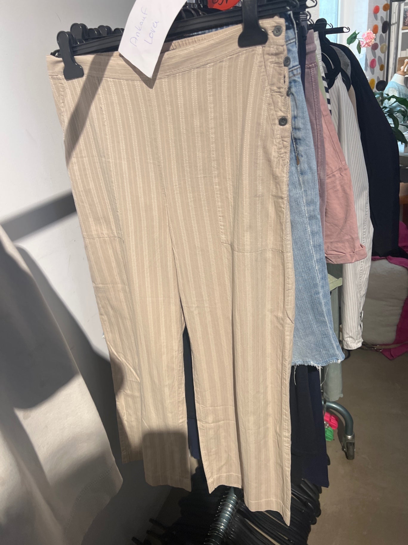Gudrun Sjödén Hose Beige Gr.: M