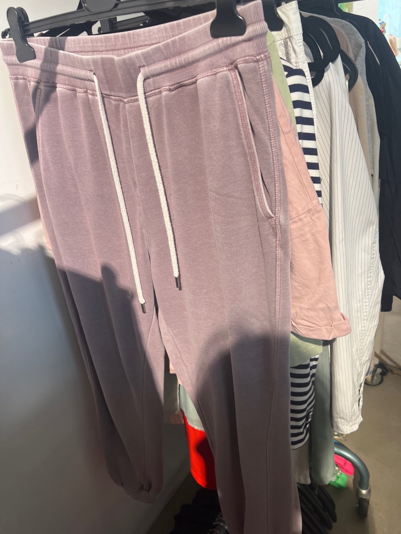 Jogginghose Lila Gr.: XL