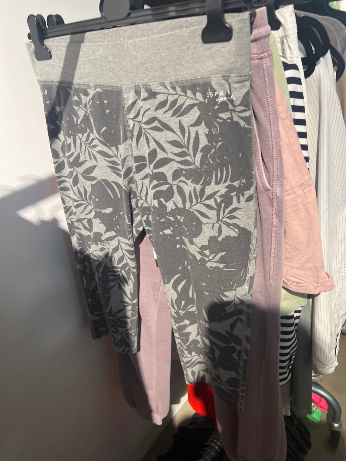Esprit Leggings Grau Gr.: XL