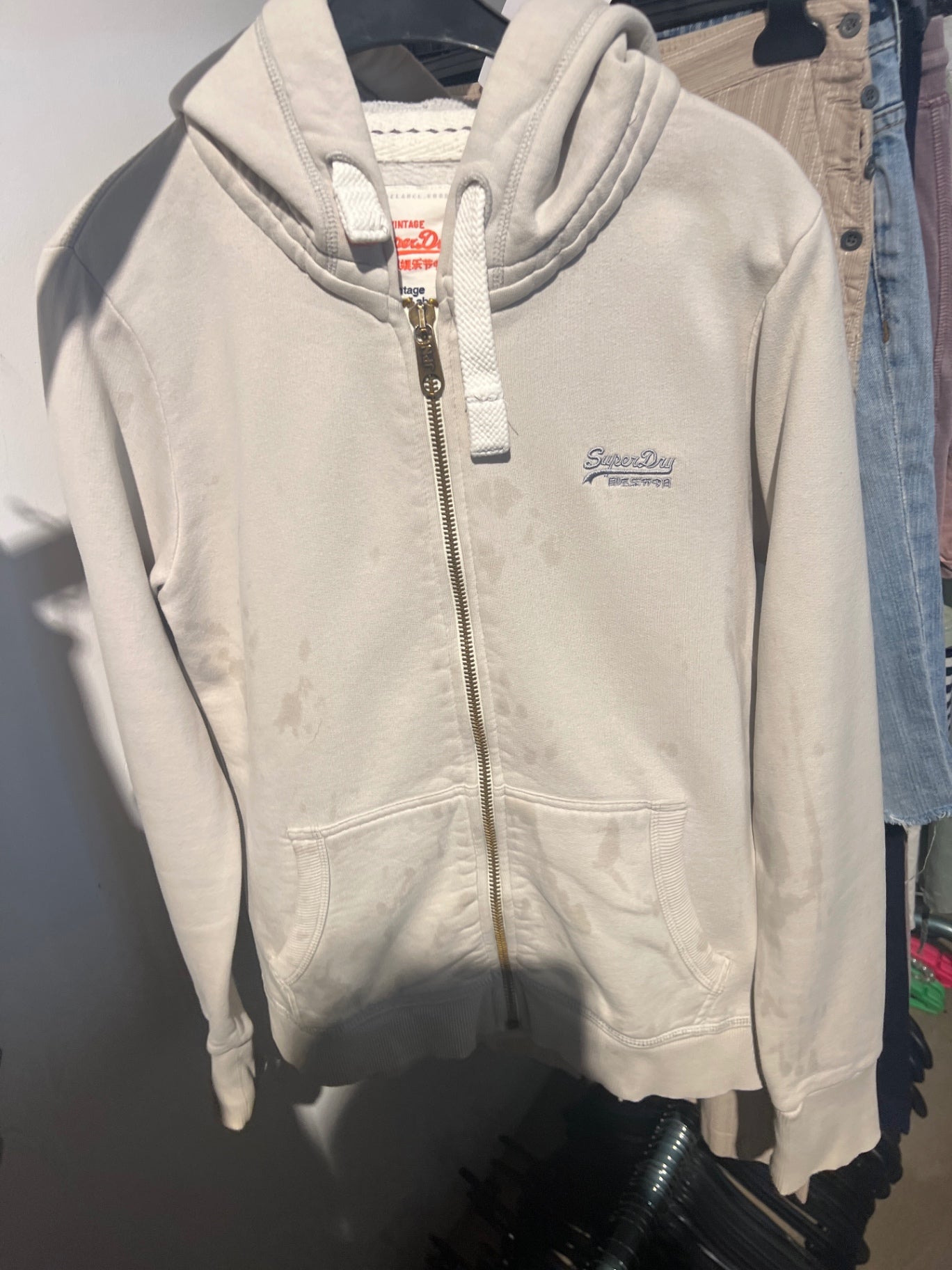 SuperDry Jacke Beige Gr.: L