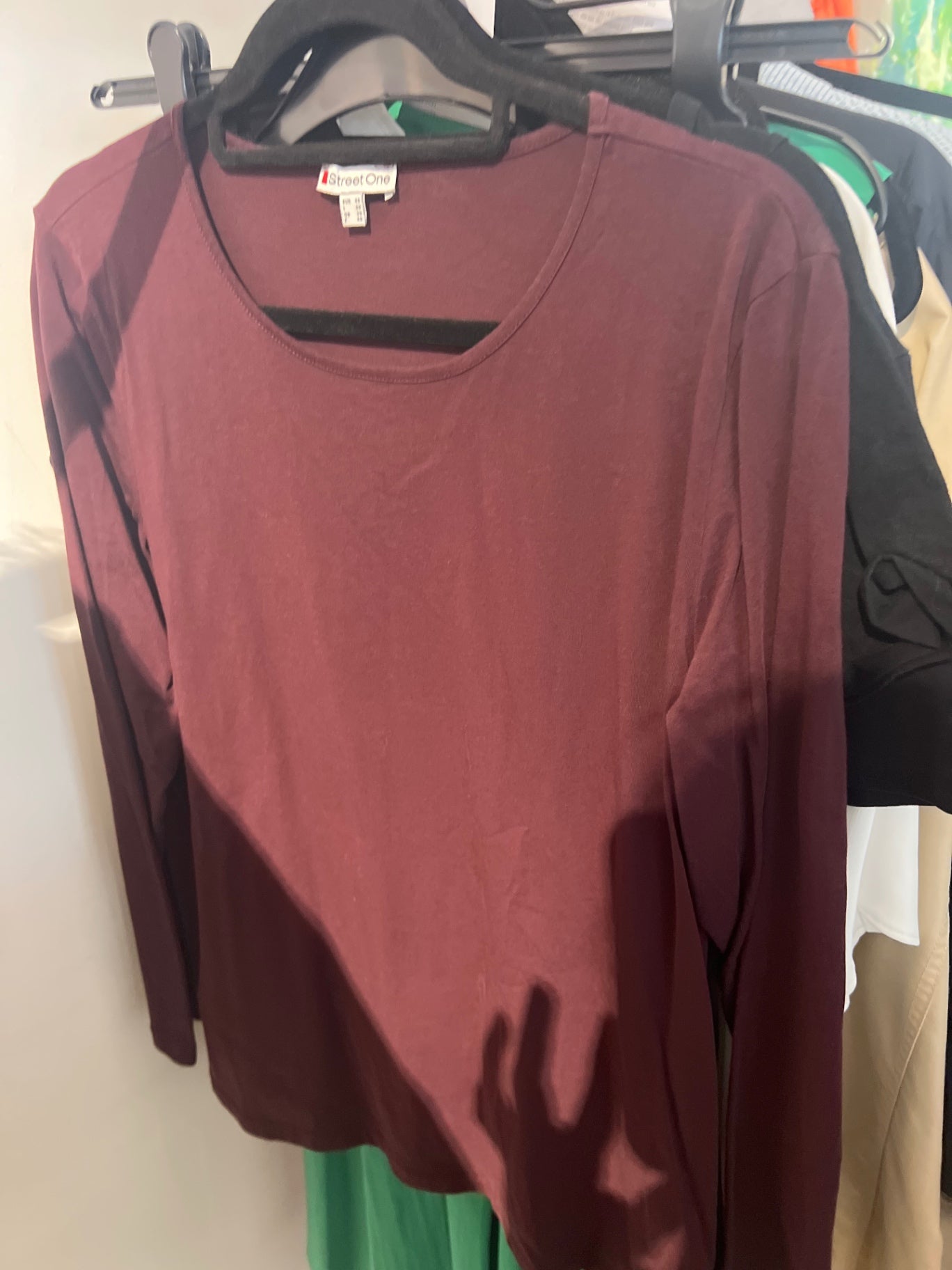 Street One Longsleeve Bordeaux Gr.: 46