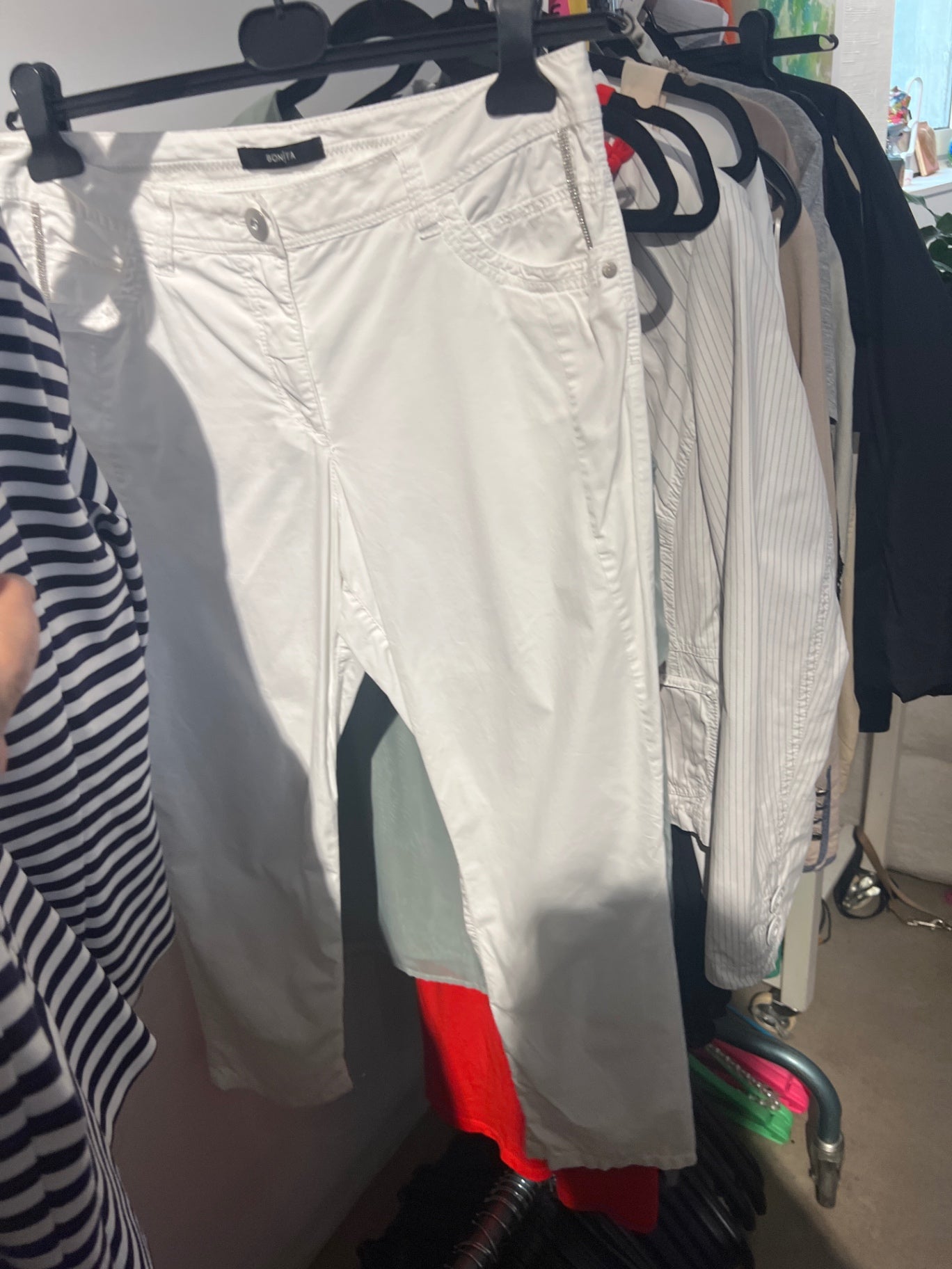 BONITA Hose Weiß Gr.: M