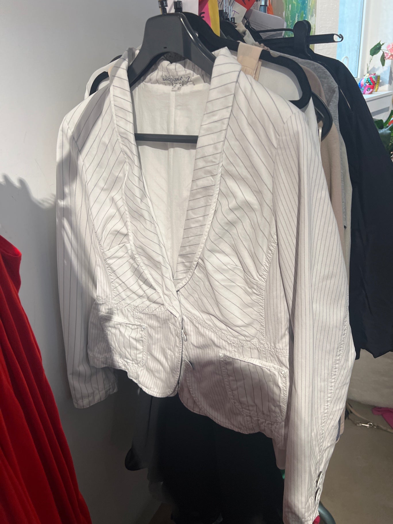 BANDOLERA Blazer Weiß Gr.: XXL