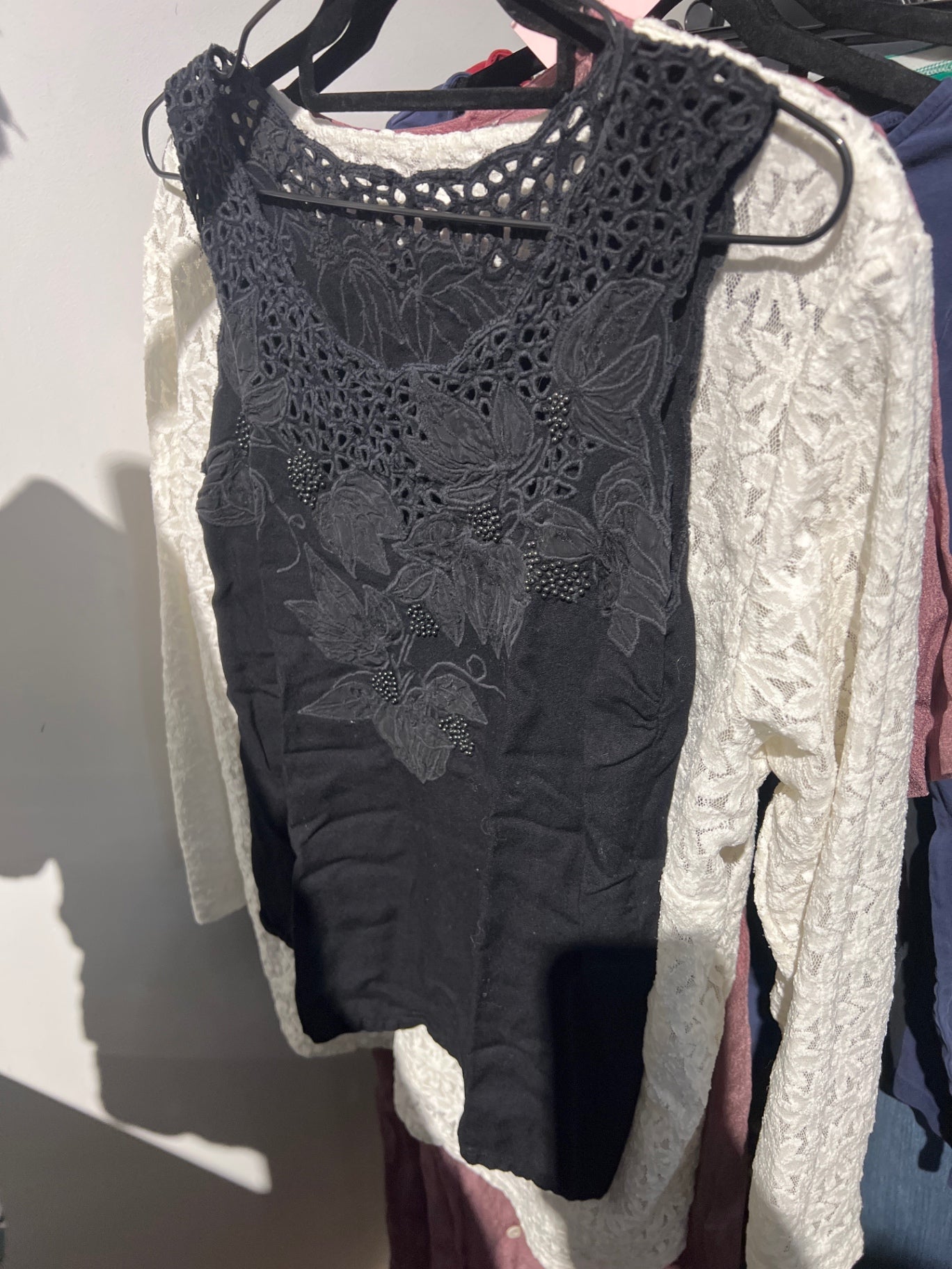 Top Schwarz Gr.: S