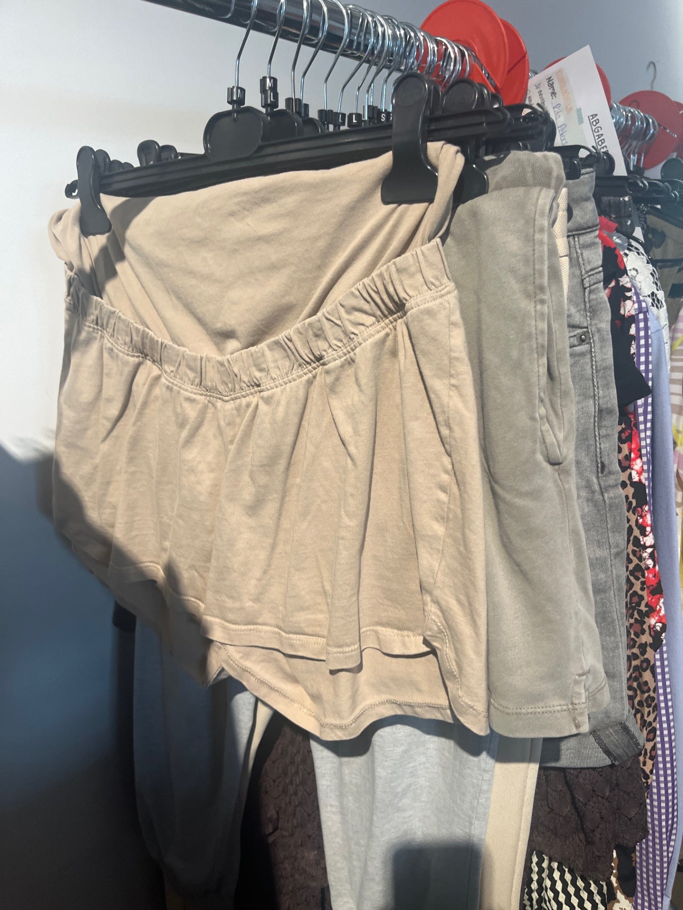 H&M Umstandsshorts Beige Gr.: M