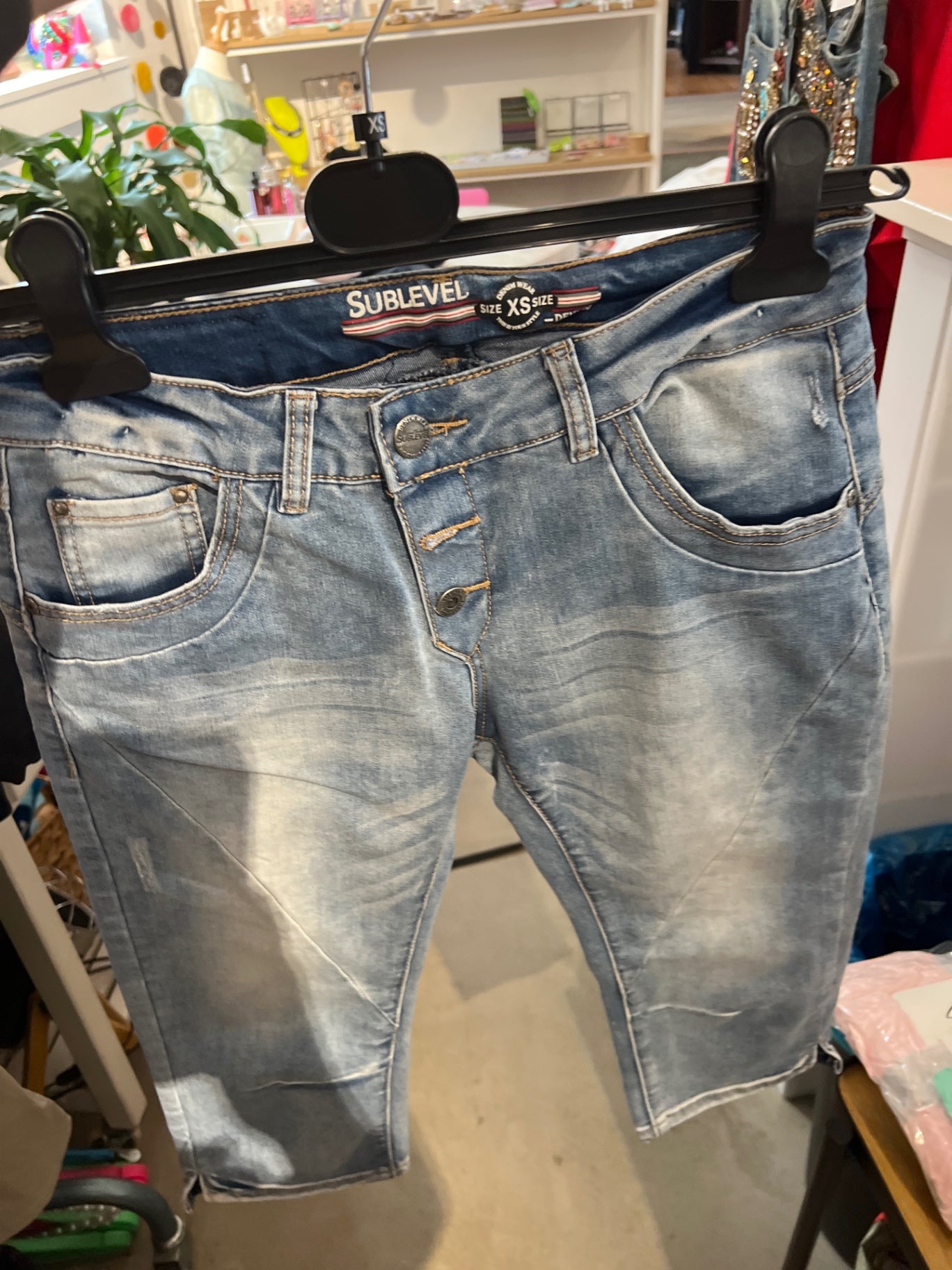 Sublevel Jeans Blau Gr.: XS