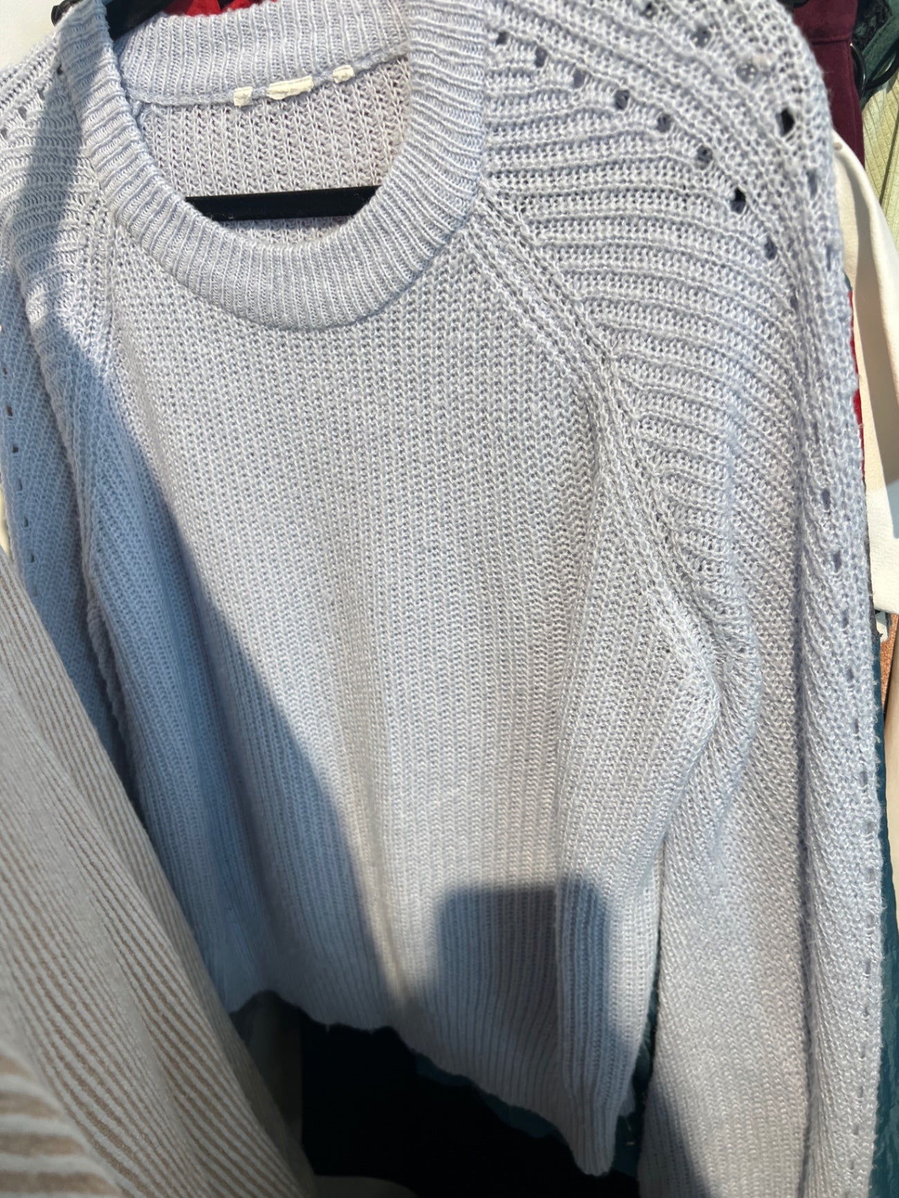 H&M Pullover Hellblau Gr.: L