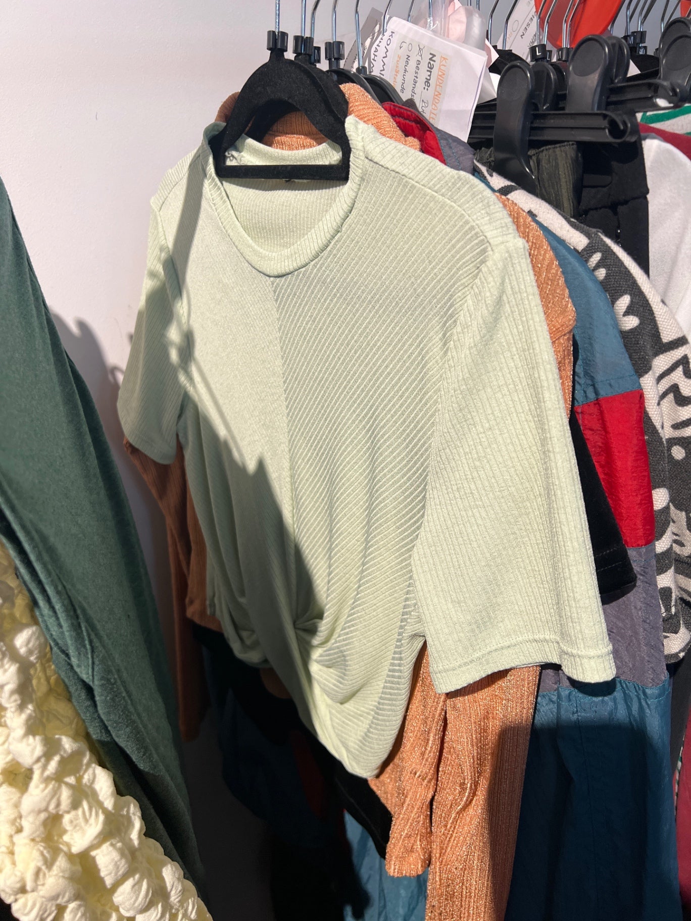 T-Shirt Hellgrün Gr.: M