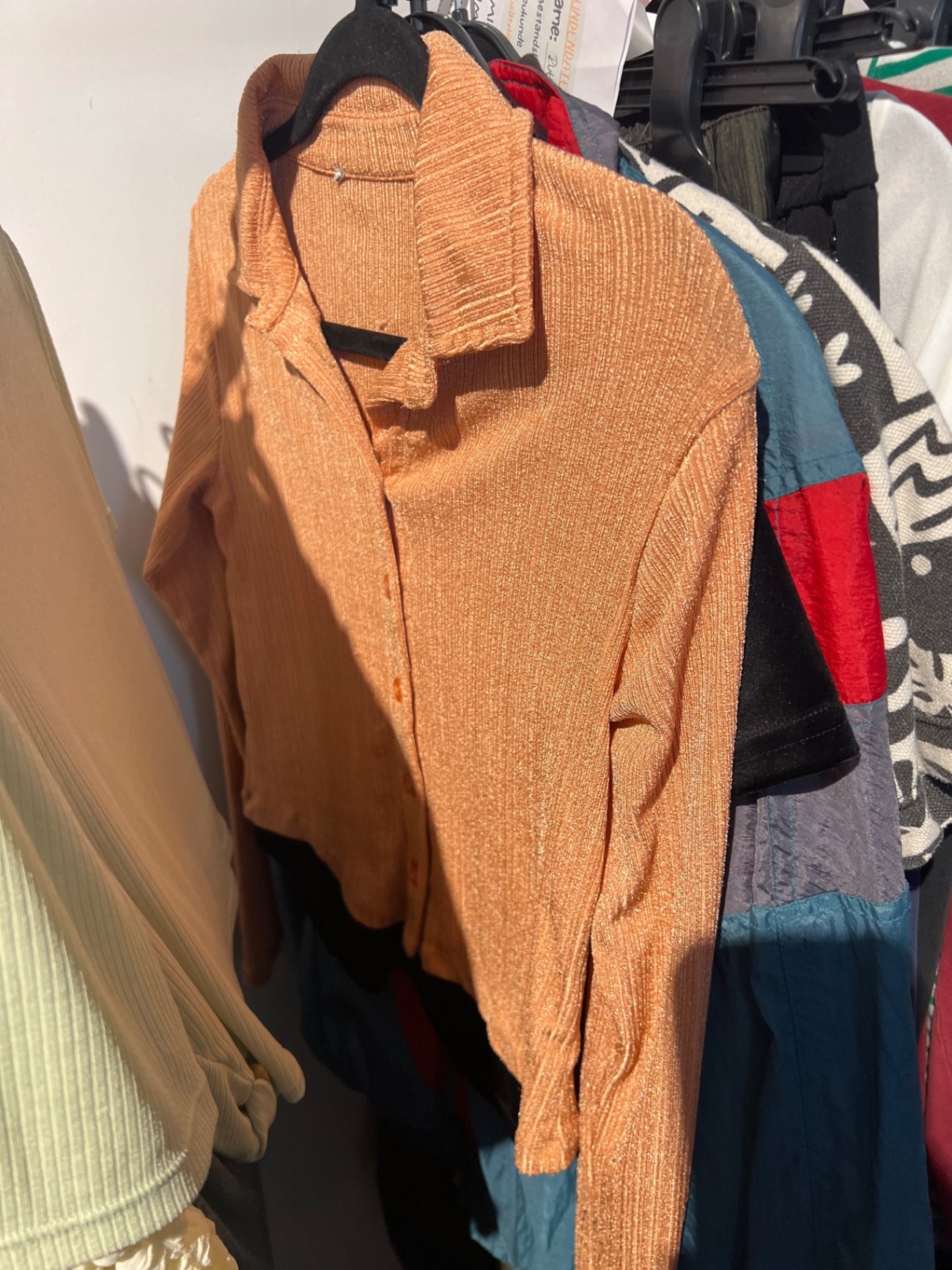Hemd Orange Gr.: M