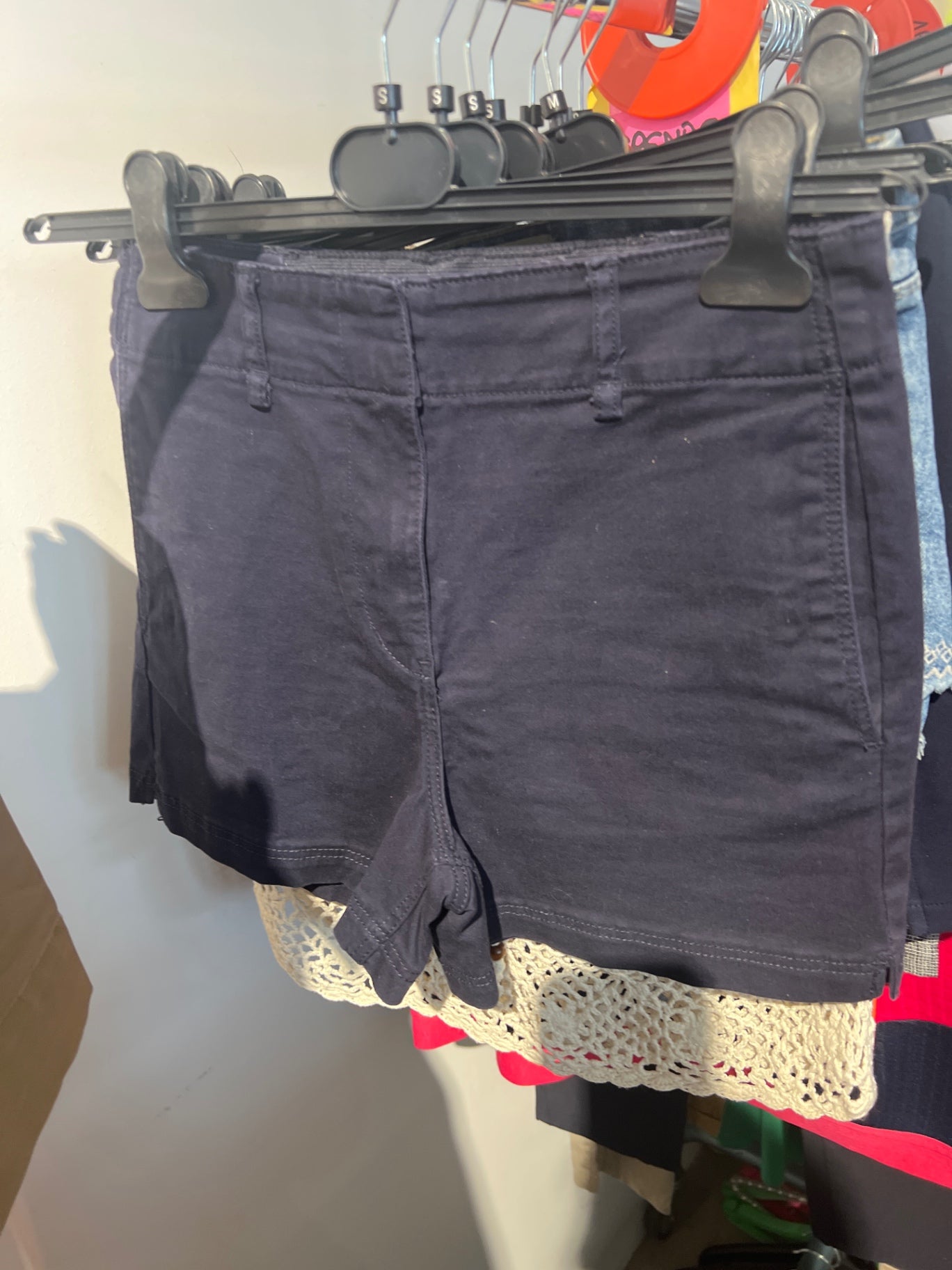 H&M Shorts Dunkelblau Gr.: S