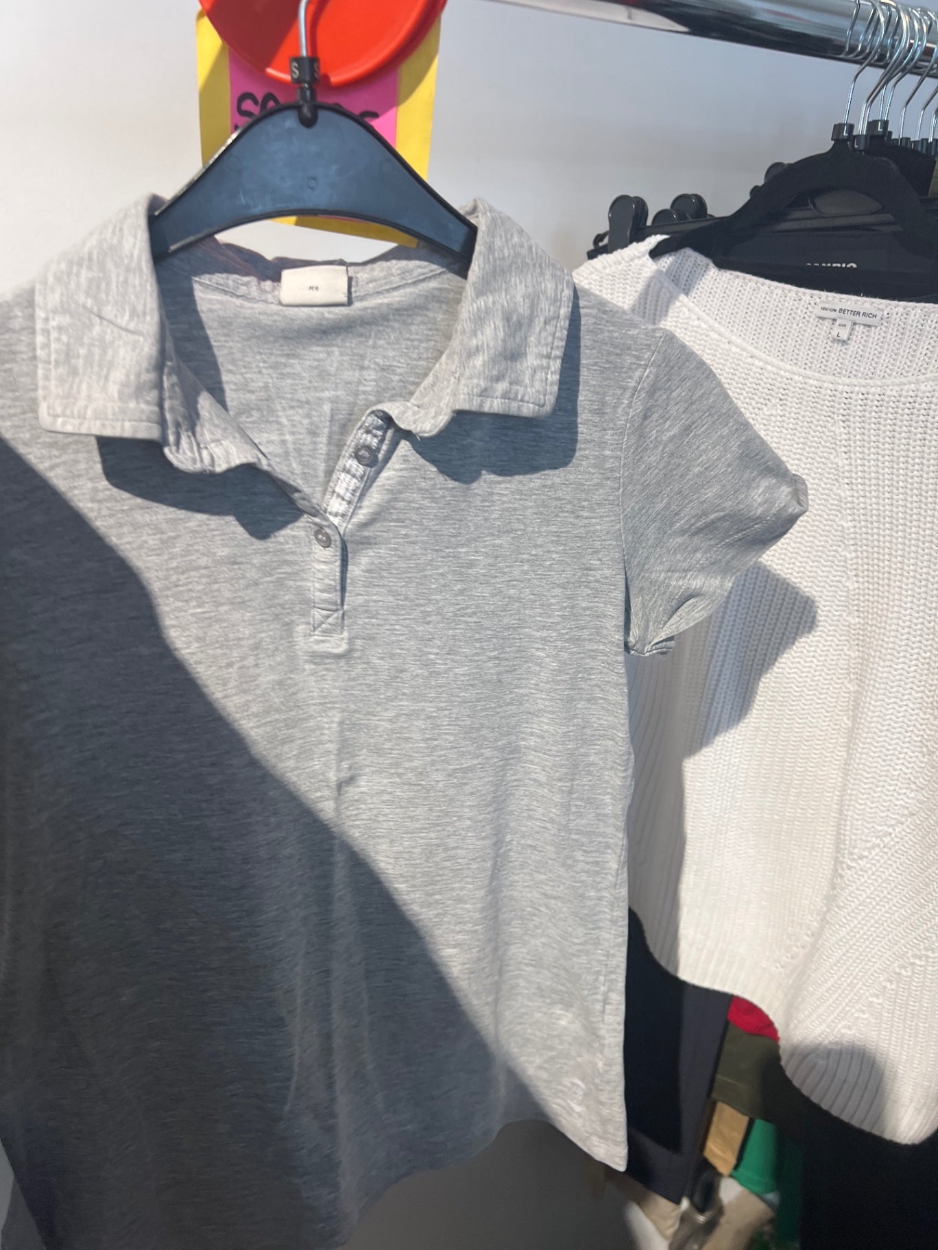 Esprit Poloshirt Grau Gr.: S