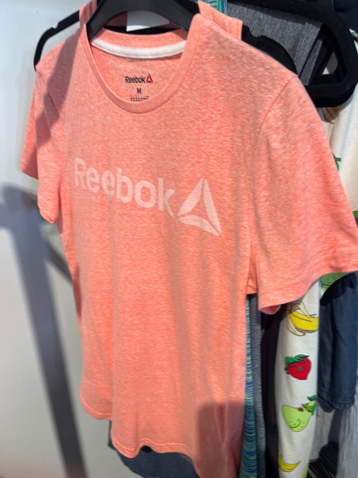Reebok T-Shirt Koralle-Orange Gr.: M