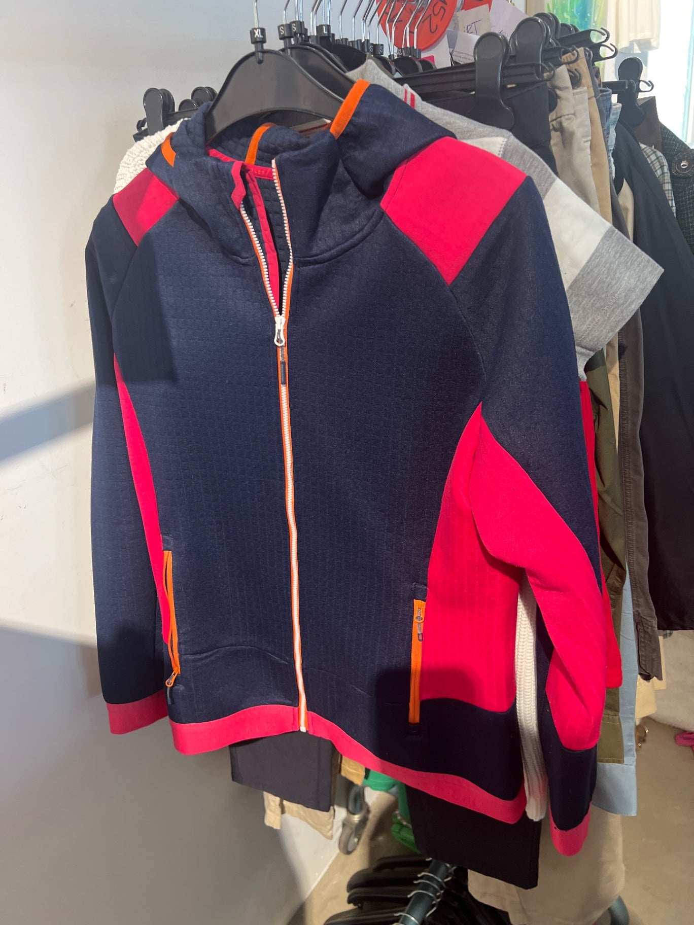 McKINLEY Jacke Dunkelblau, Pink Gr.: L