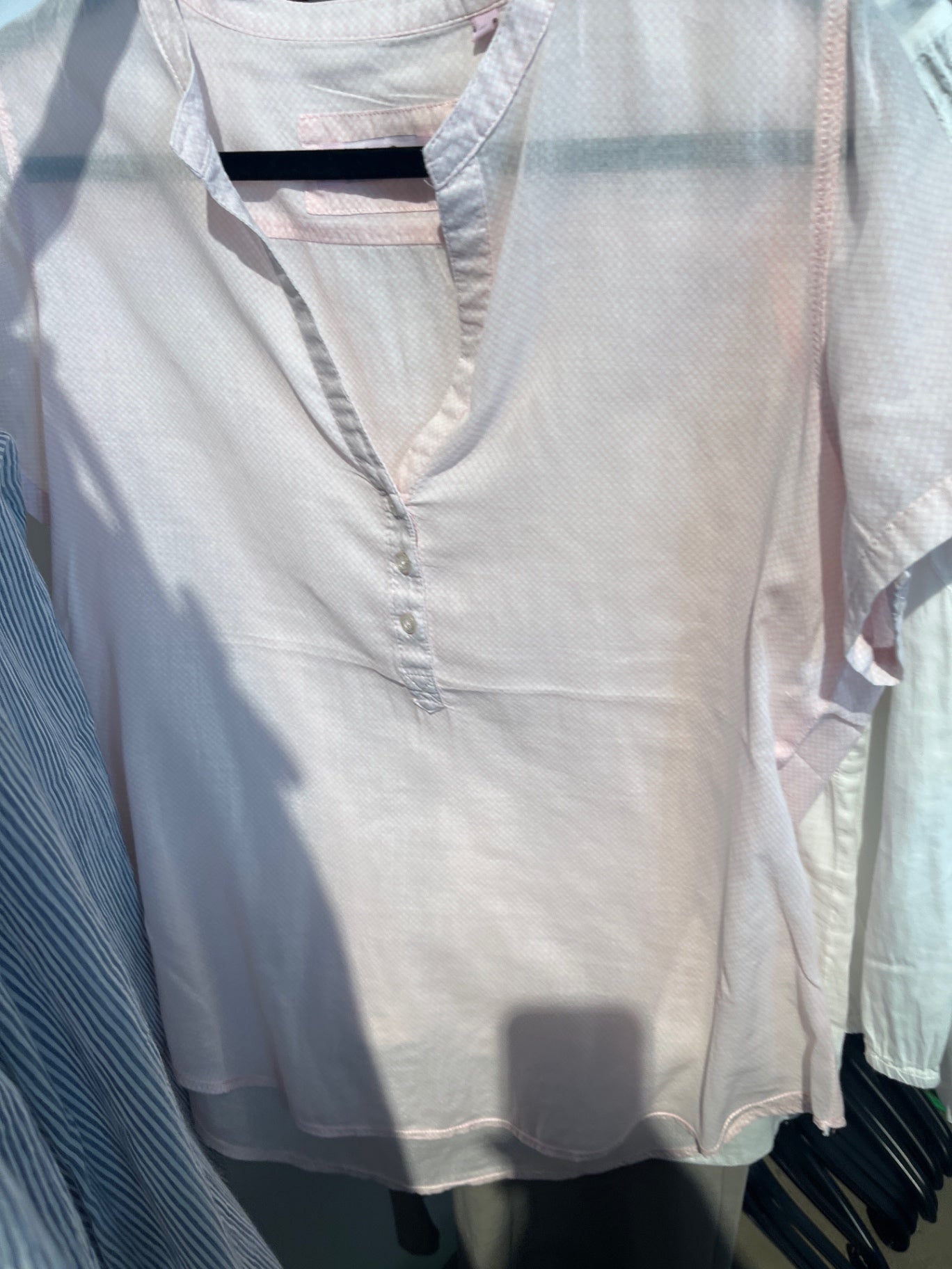 EMILY VAN DEN BERGH Blusenshirt Hellrosa Gr.: S