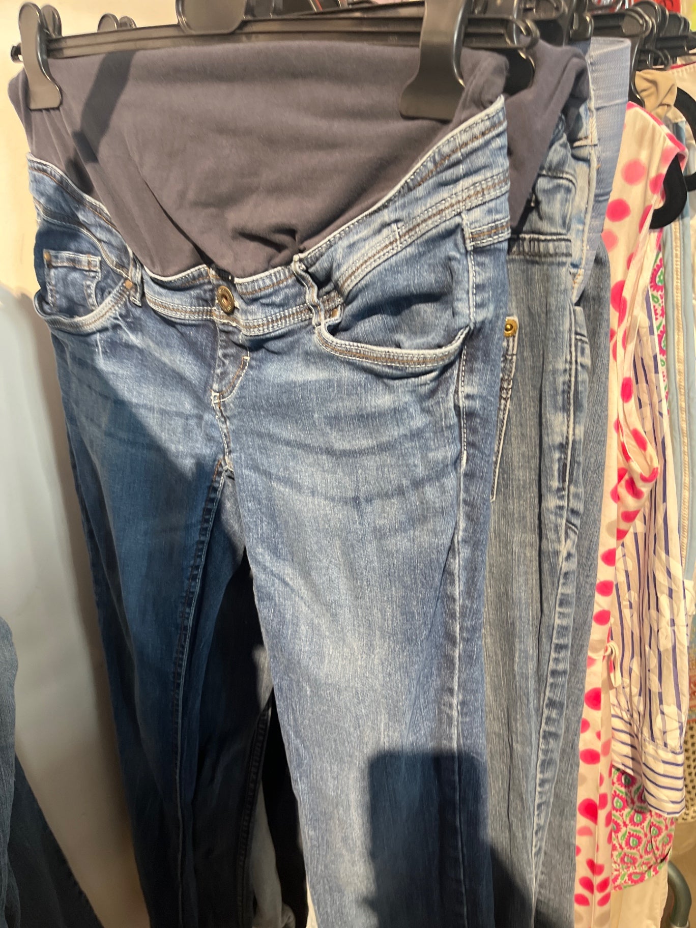 C&A Umstandsjeans Blau Gr.: L