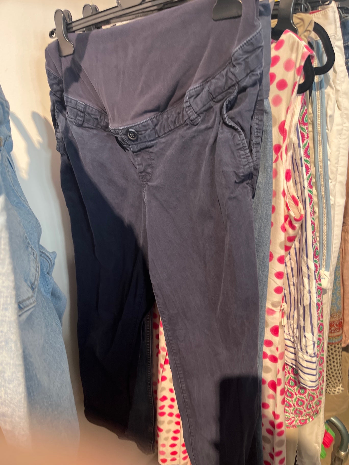Umstandshose Blau Gr.: M