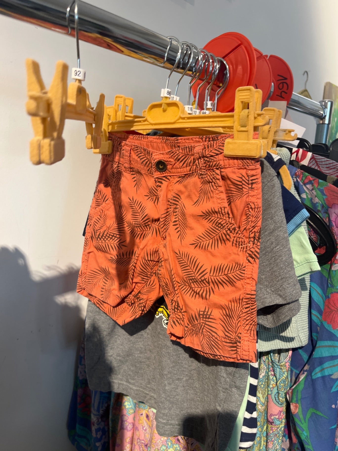 Impidimpi SHORTS ORANGE Gr.: 86