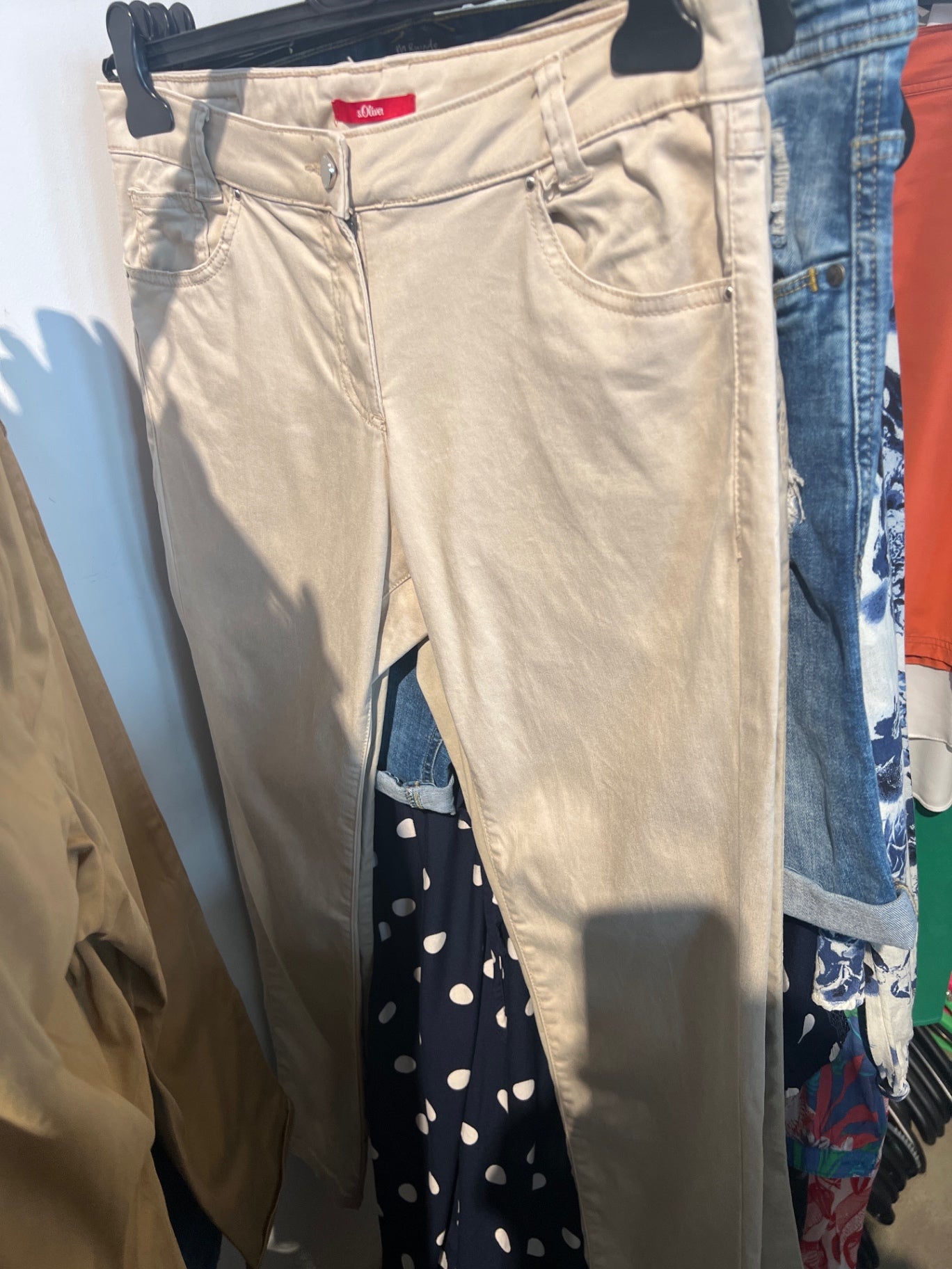 s.Oliver Jeans Beige Gr.: L