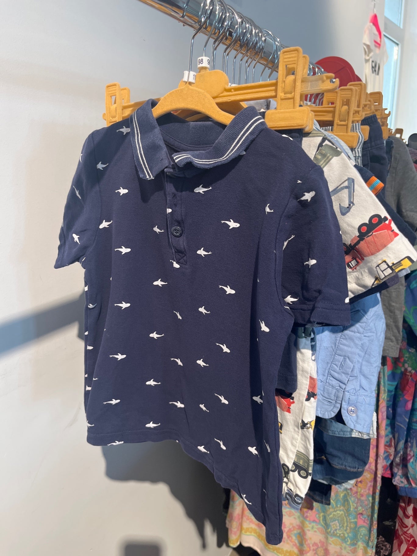 Topolino Poloshirt Dunkelblau Gr.: 110