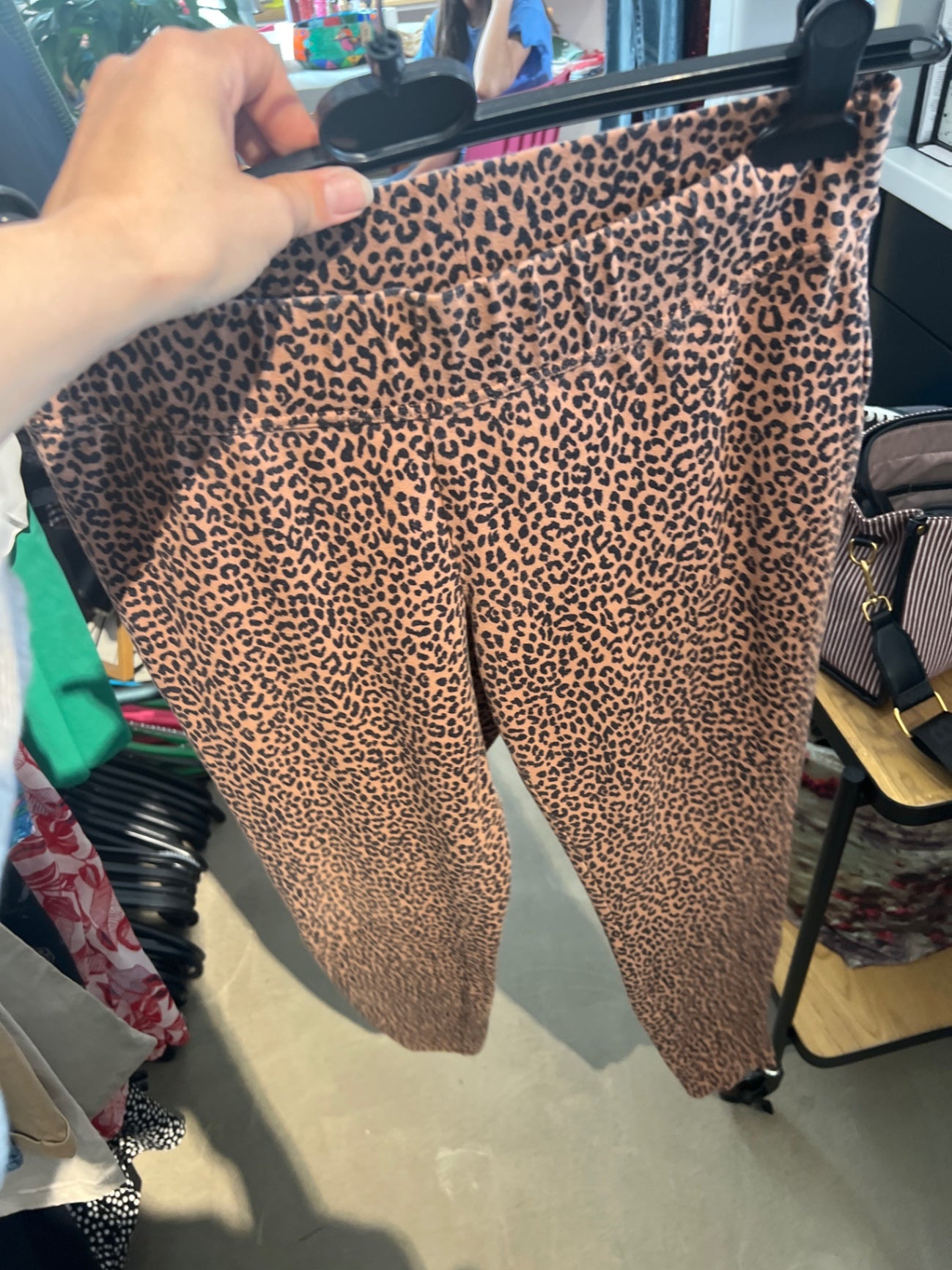 Land‘s End Leggings Leopardenmuster Gr.: M