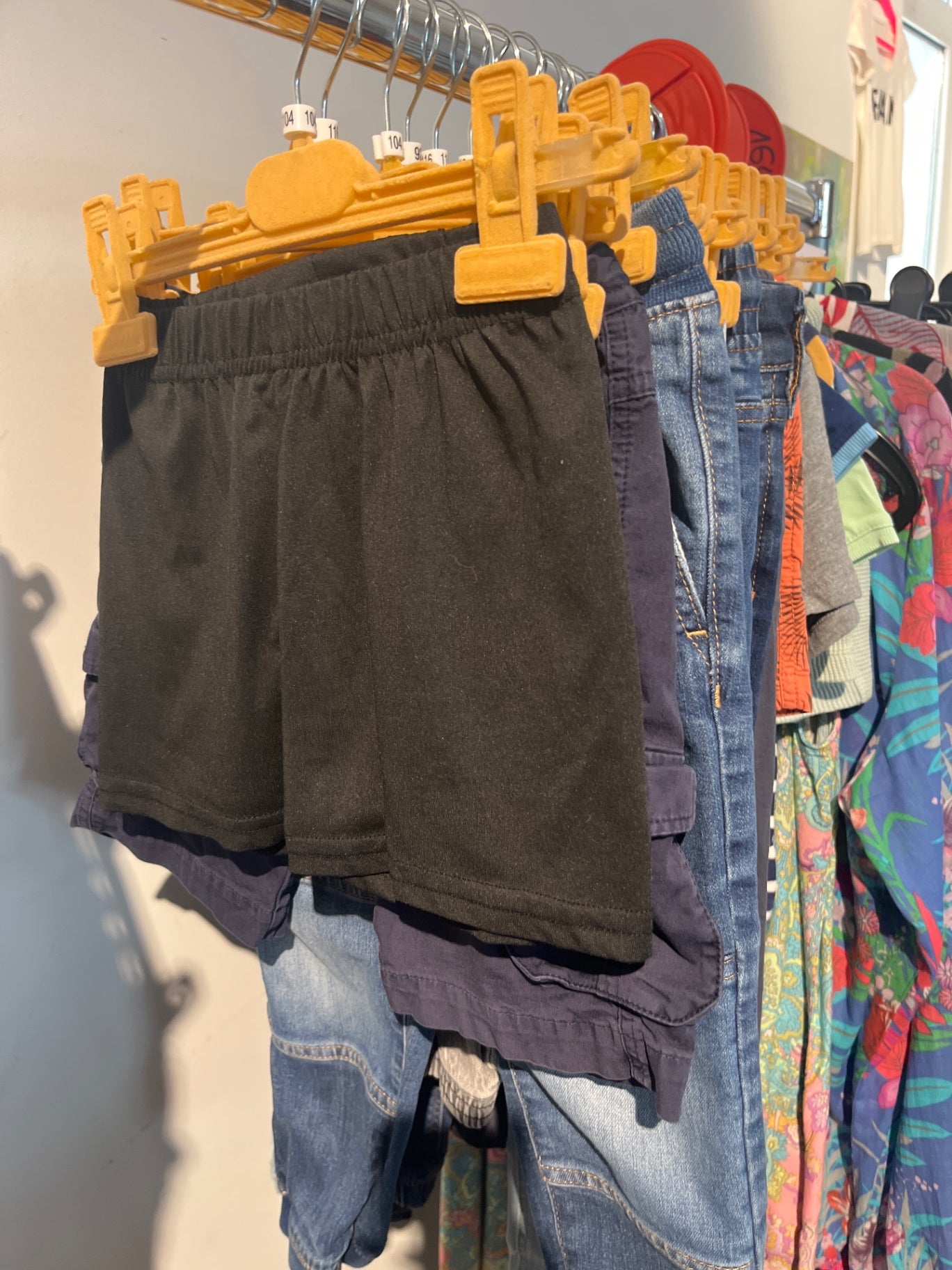 Shorts Schwarz Gr.: 104