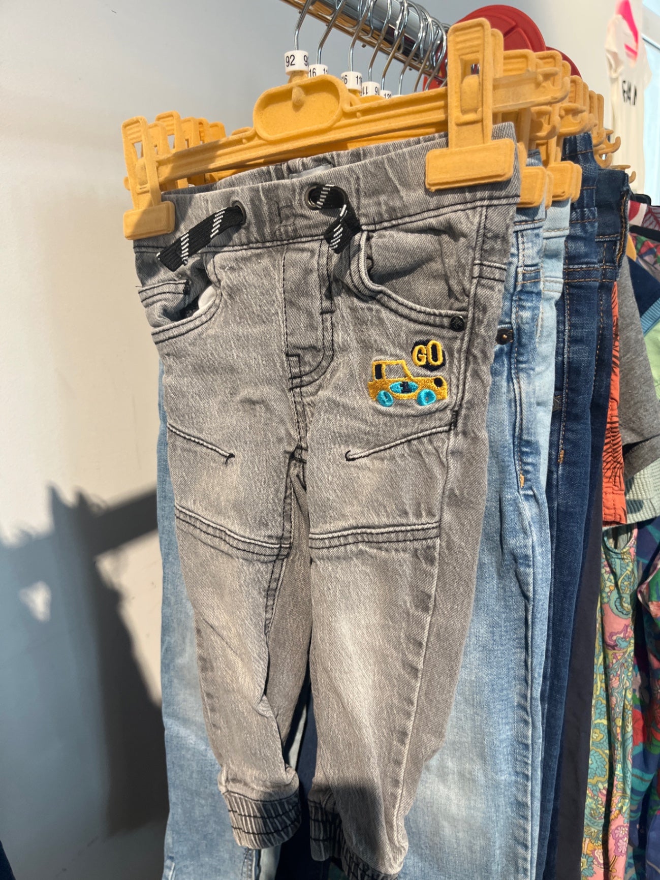 Pocopiano Jeans Grau Gr.: 92