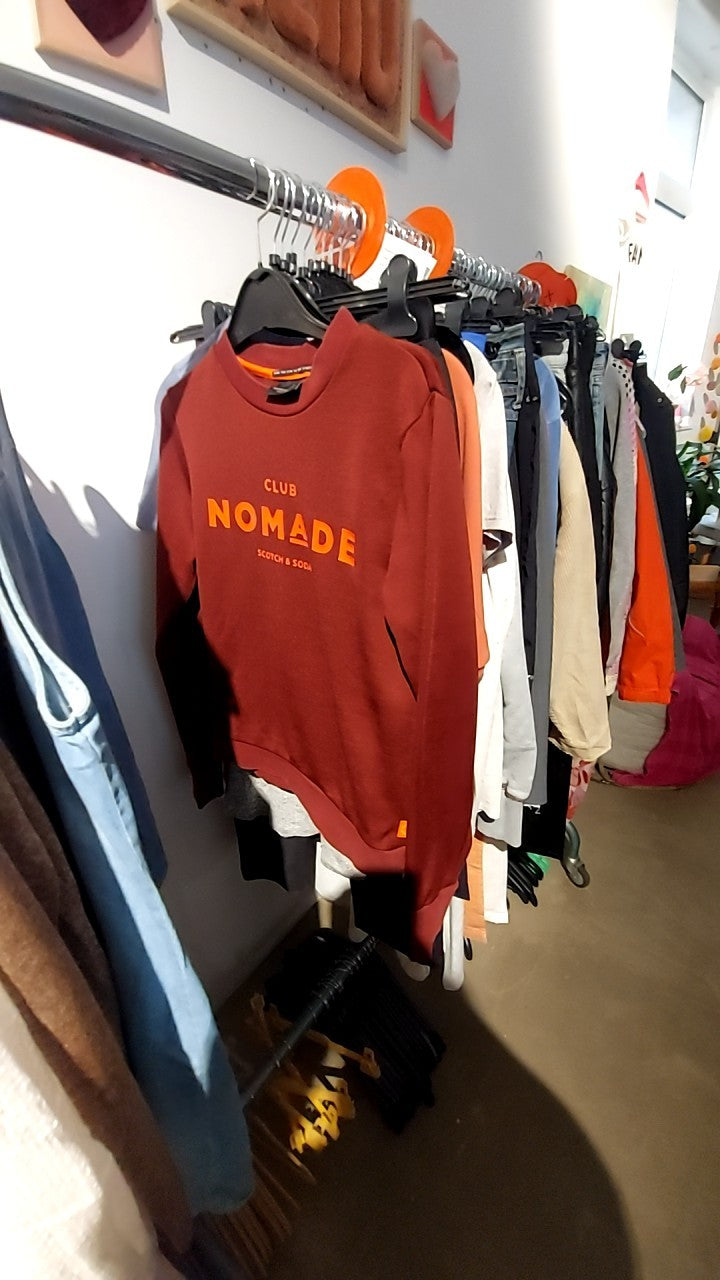 Scotch & Soda Sweatshirt Braunrot Gr.: S