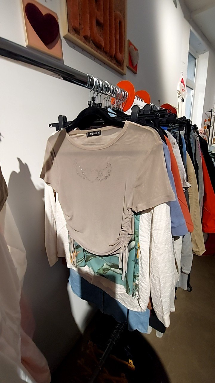 FB Sister T-Shirt Beige Gr.: S