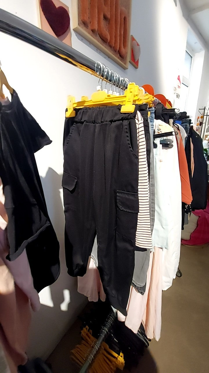 Hose Schwarz Gr.: 134